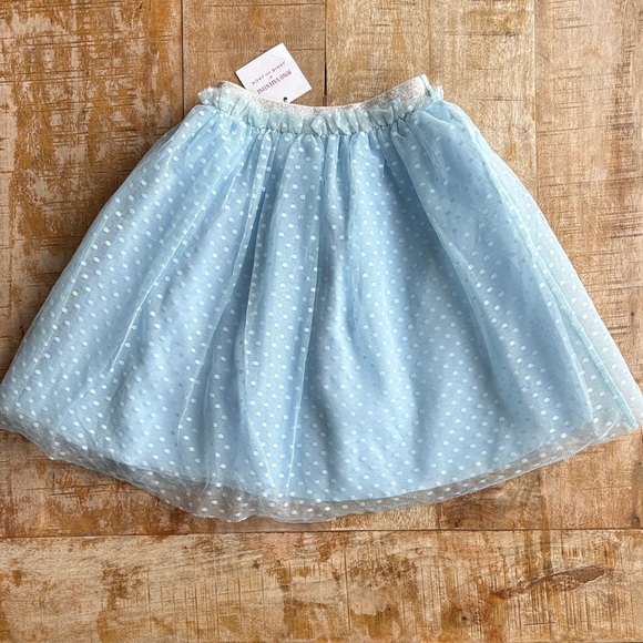 Janie and Jack Other - NWT Janie and Jack Blue Polka Dot Tulle Skirt size 5